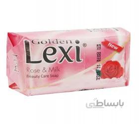 صابون لکسی Lexi مدل rose & milk مقدار 75 گرمی