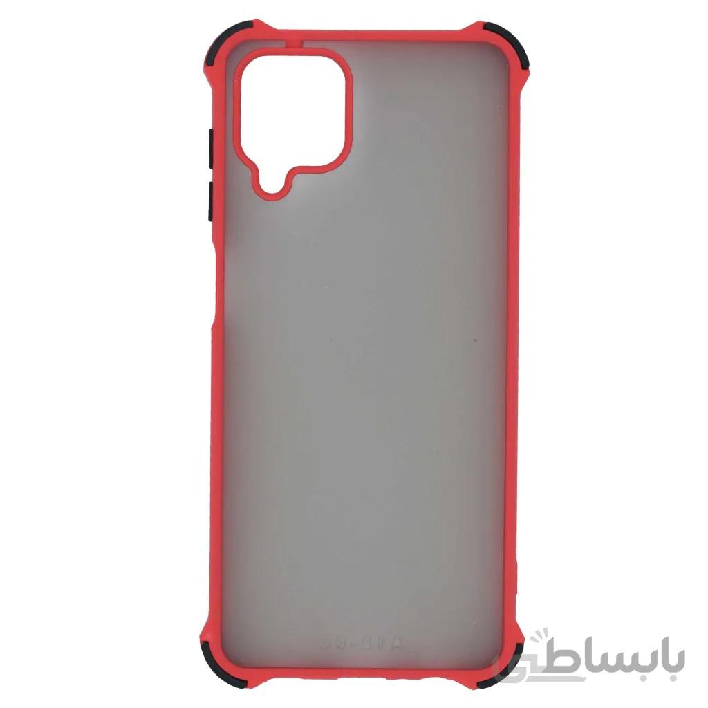قاب گوشی سامسونگ Galaxy A12 پشت مات کپسولی ضربه گیر MDZ