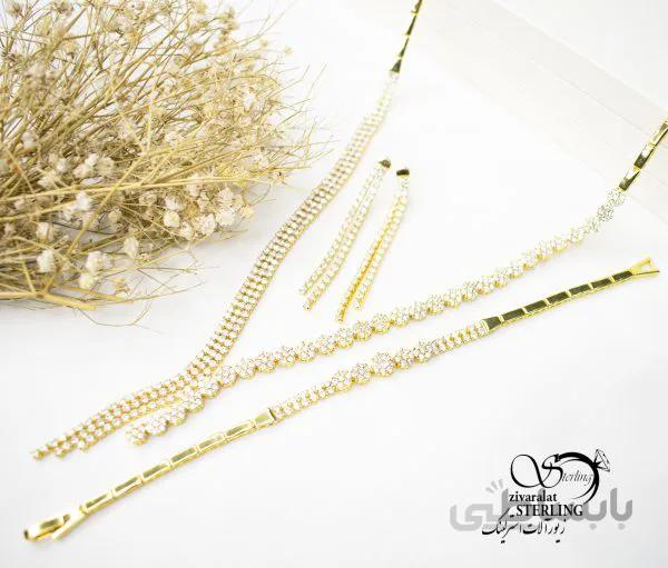 سرویس زنانه طرح طلا کد: 5503