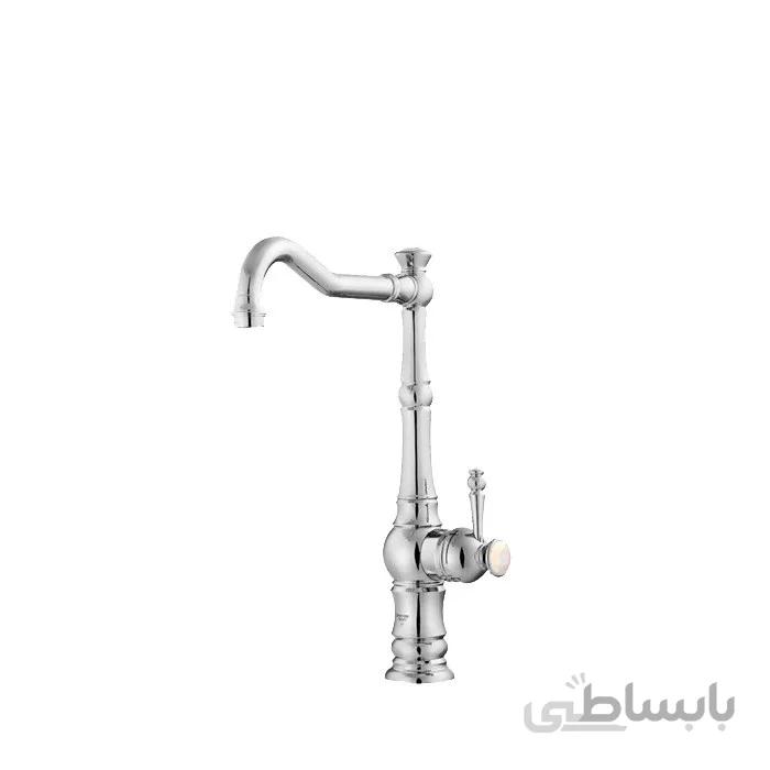 شیر اشپزخانه ثابت ارس کروم شایان ا Aras Chrome Fix Kitchen