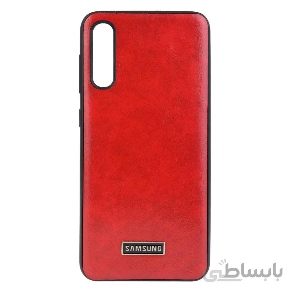 قاب گوشی سامسونگ Galaxy A50 طرح چرم مدل LT01