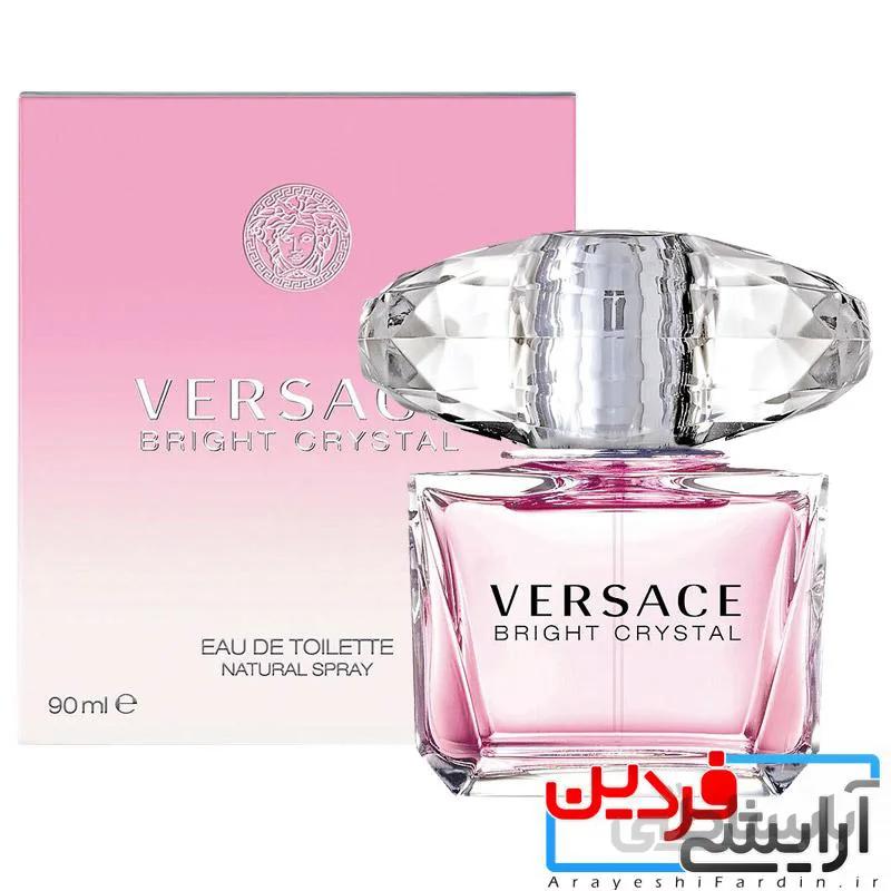 ادکلن ورساچه صورتی برایت کریستال Versace Bright Crystal