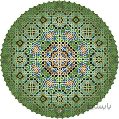 رومیزی مخمل گرد مراکش