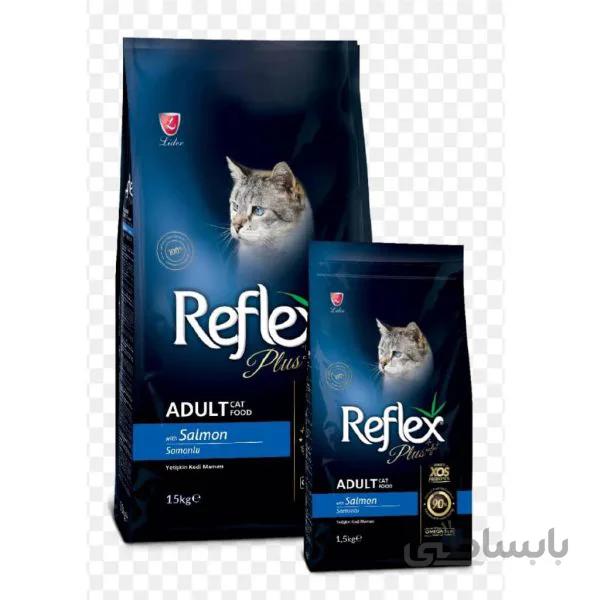 غذای خشک گربه رفلکس پلاس مدل Adult Salmon ا reflex plus cat food Adult Salmon