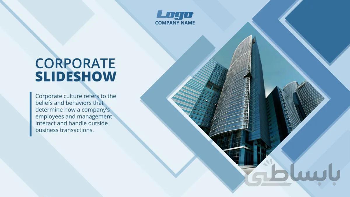 پروژه آماده افترافکت : تیزر تبلیغاتی شرکتی Corporate Slideshow 184860