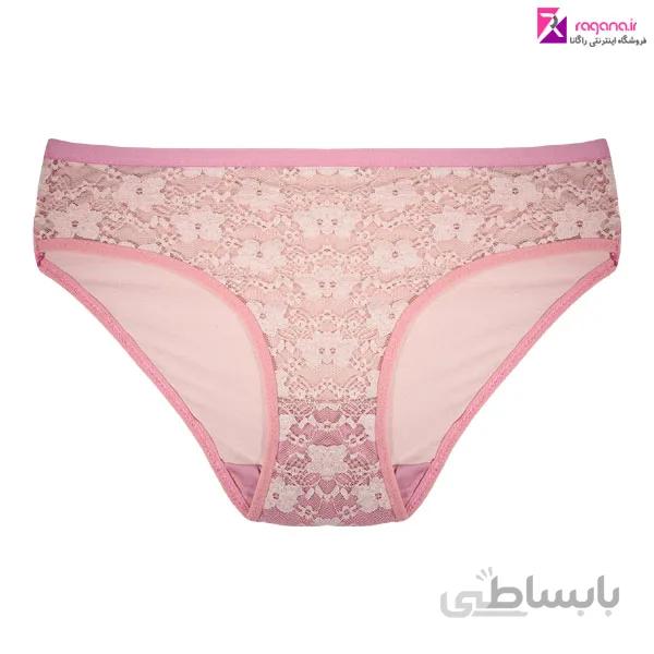 شورت زنانه جلو دانتل نهال کد RG-INL 125