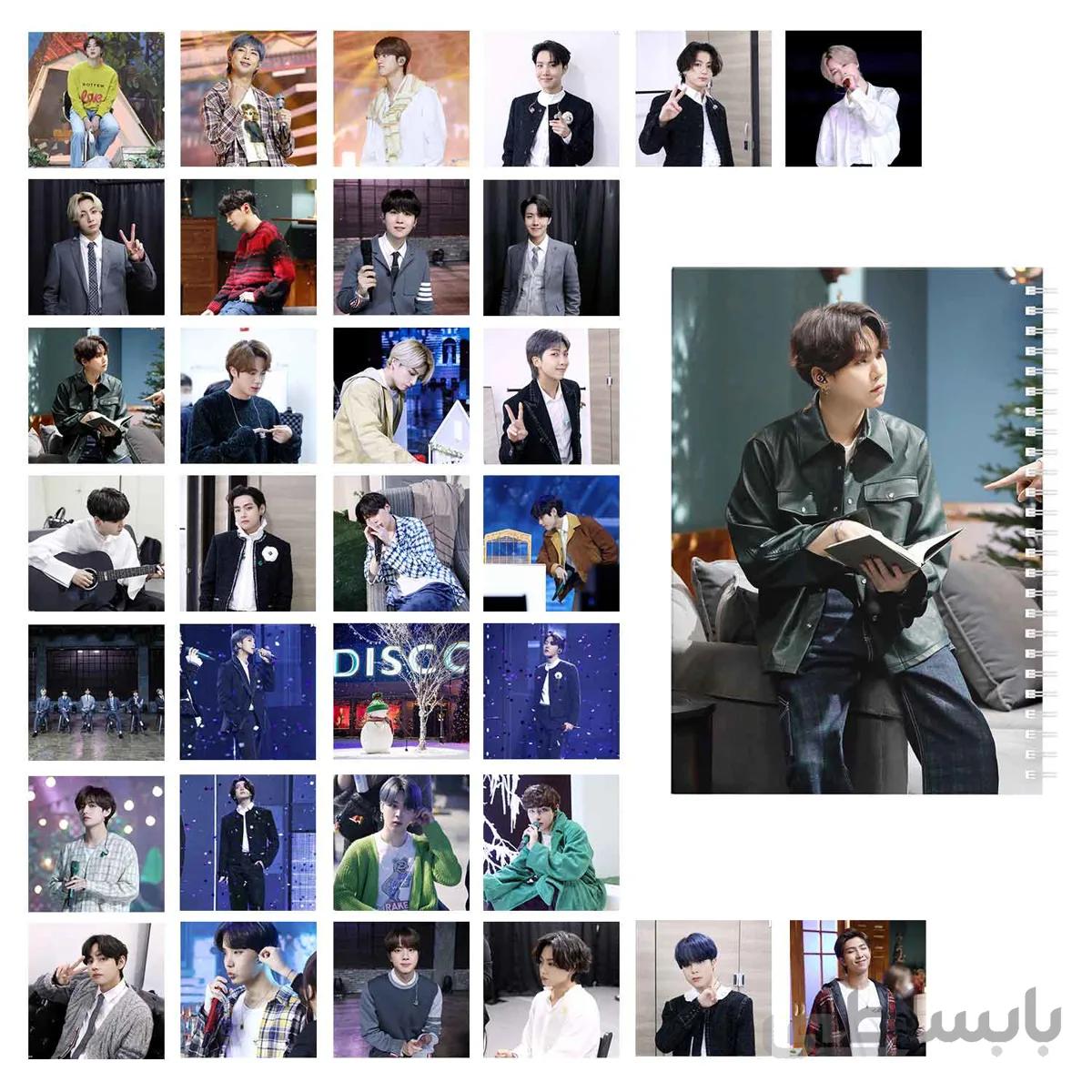 مجموعه 32 عددی فتوکارت BTS Life به همراه دفتر یادداشت کد 10111227
