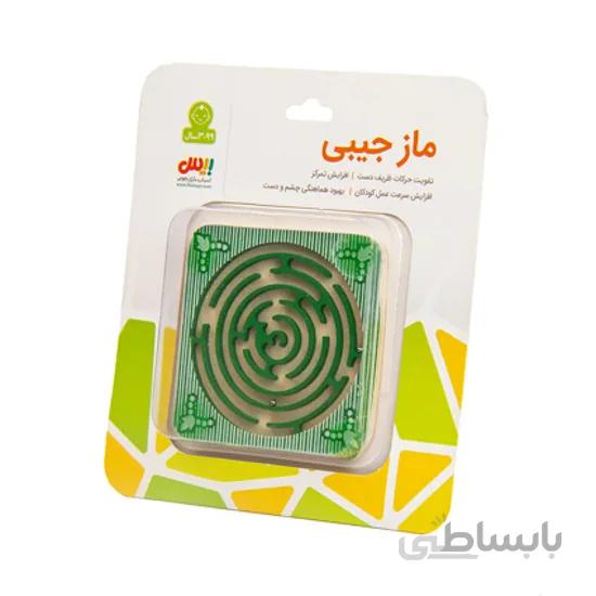 بازی فکری ماز چوبی جیبی