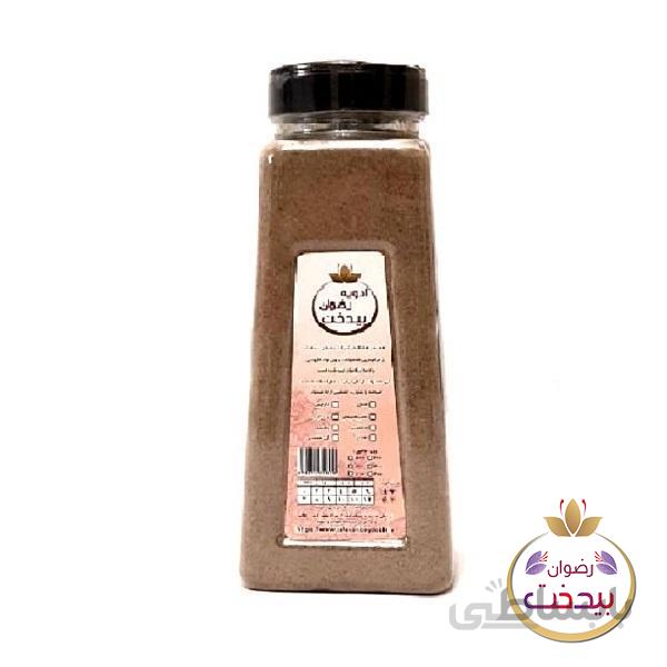 ادویه فلفل سیاه آسیاب شده رضوان بیدخت 600گرمی