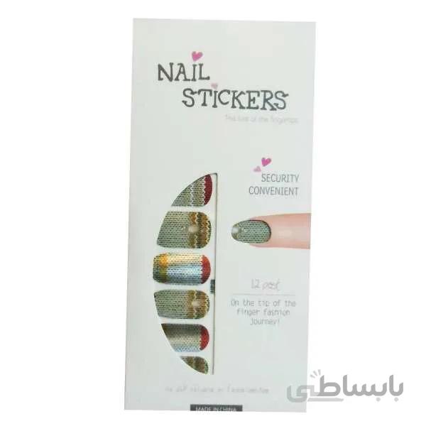 استیکر طراحی ناخن مدل 416