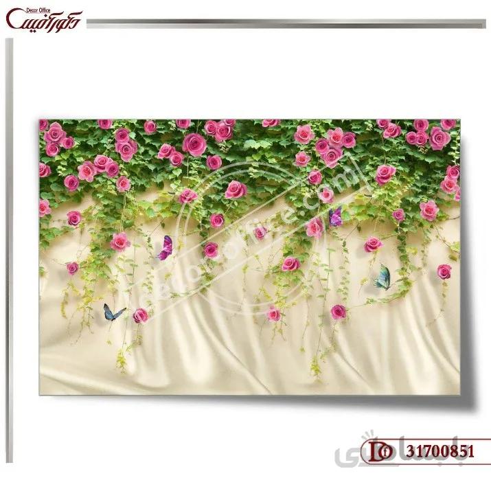 پوستر دیواری گل 0851 ا Flower wall poster 0851