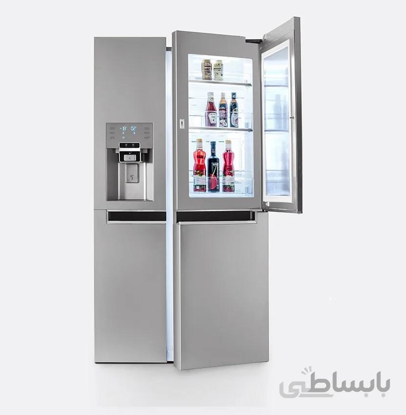 یخچال فریزر ساید بای ساید دوو مدل D4S-0036 ا Daewoo Prime 3 Doors