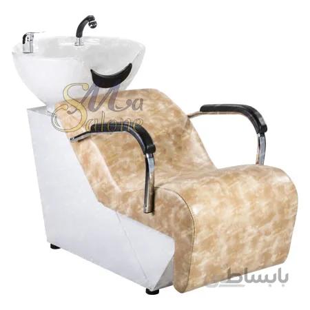 صندلی سرشور آرایشگاهی صنعت نواز مدل SN-7027 ا Industrial hairdressing chair SN-7027