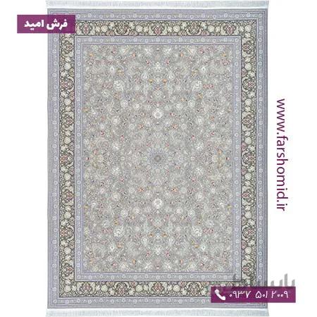 1500 شانه 8 رنگ گلفام نقره ای فرش محتشم