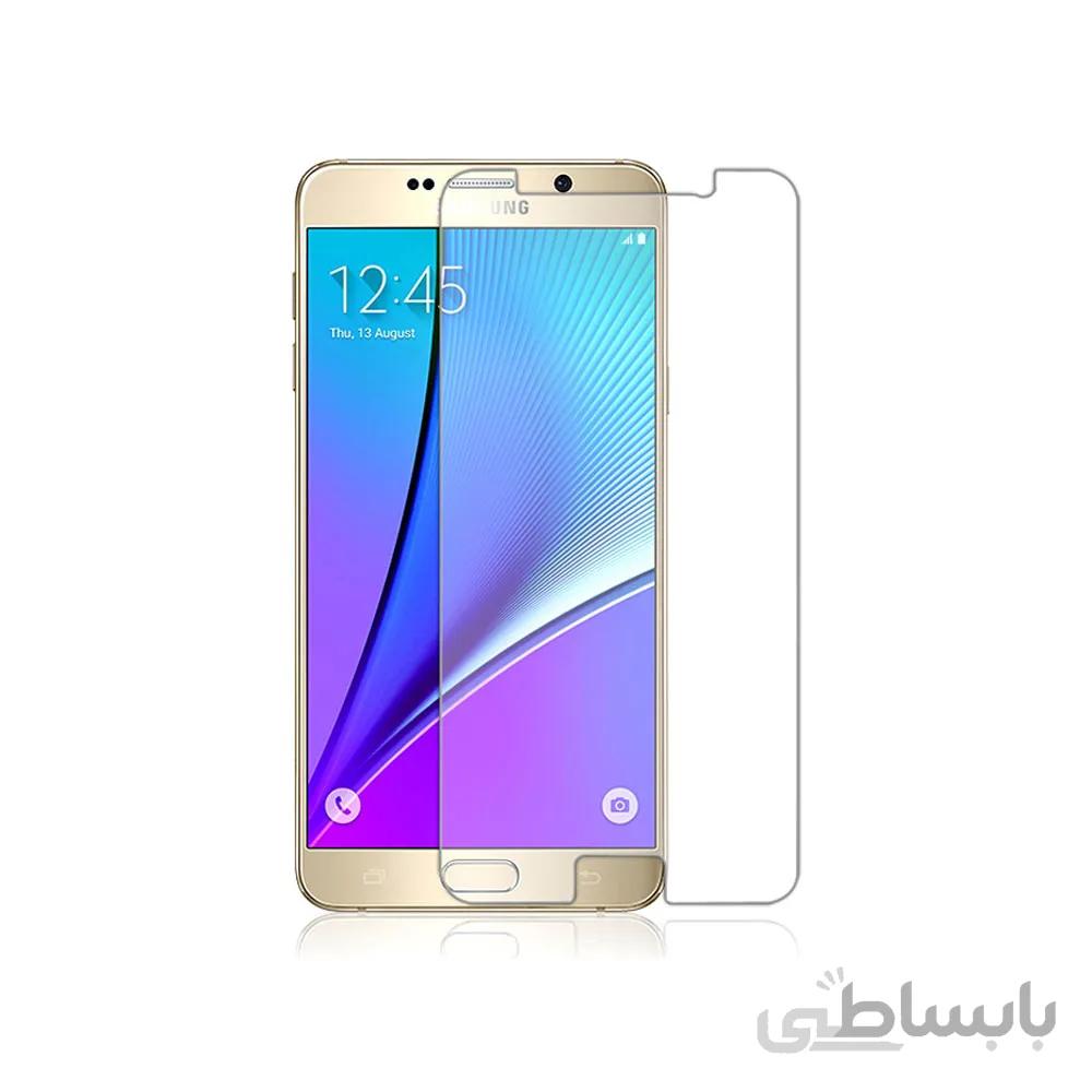 محافظ صفحه نمایش شیشه ای مناسب برای گوشی موبایل سامسونگ Galaxy Note 5