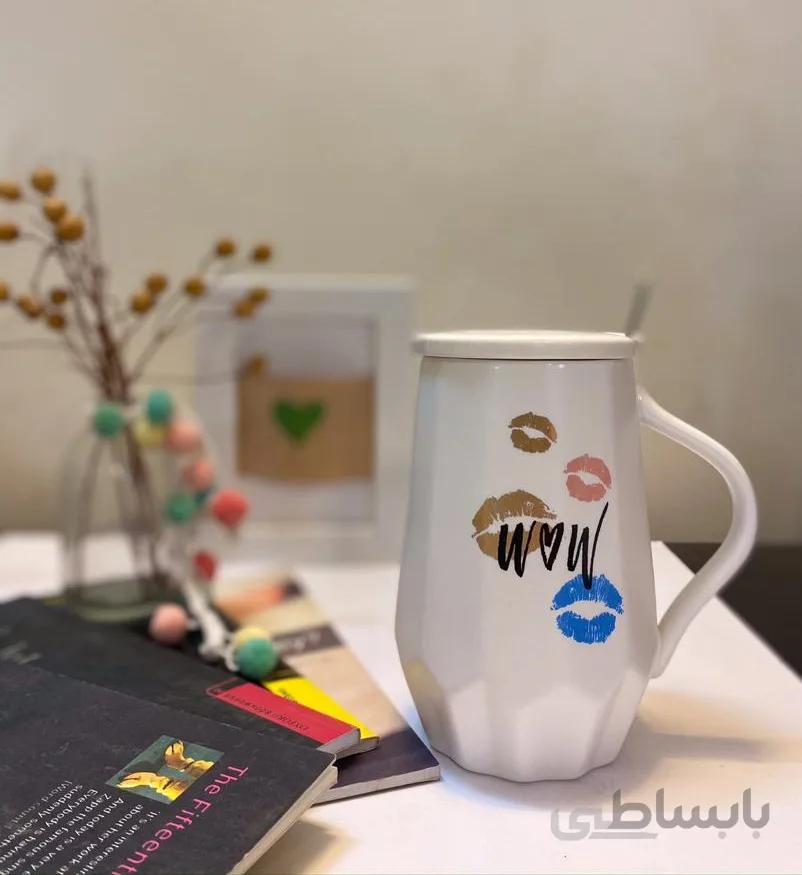 ماگ سرامیکی چند ضلعی
