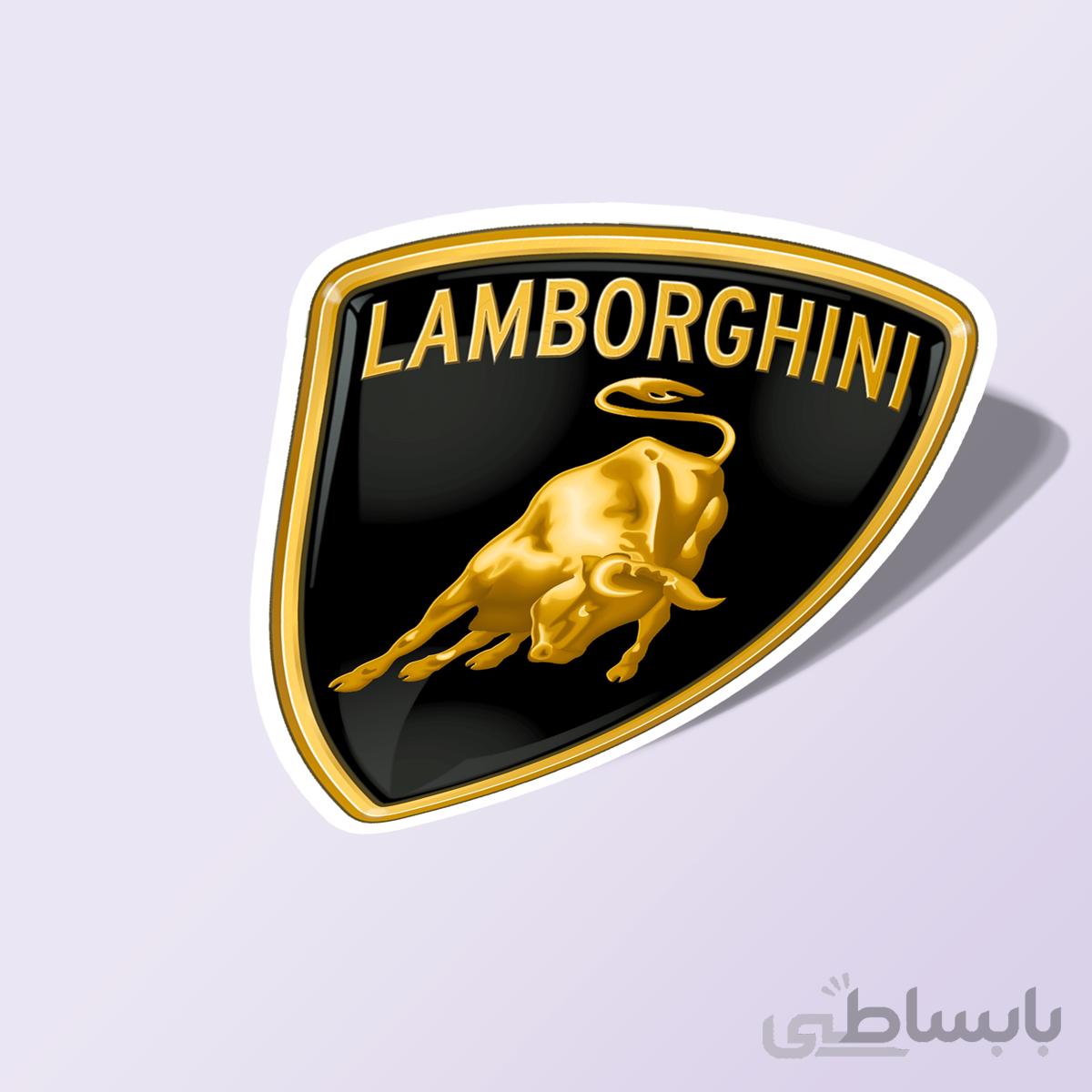 استیکر Lamborghini-logo