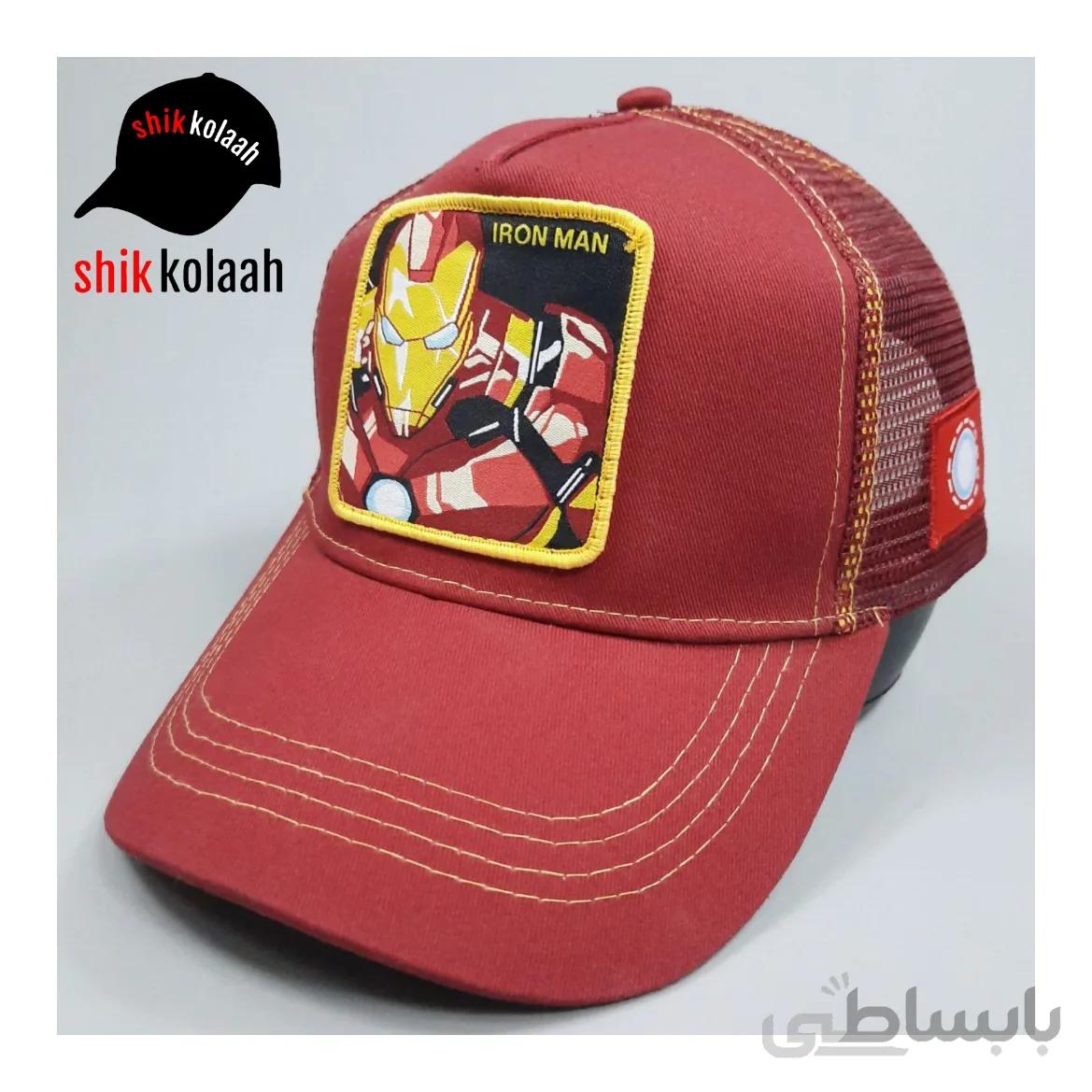 کلاه بیسبالی پشت تور IRON MAN - کد 3709