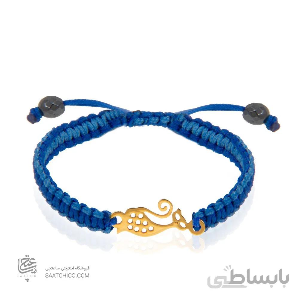 دستبند طلا کودک طرح گربه کد KB335