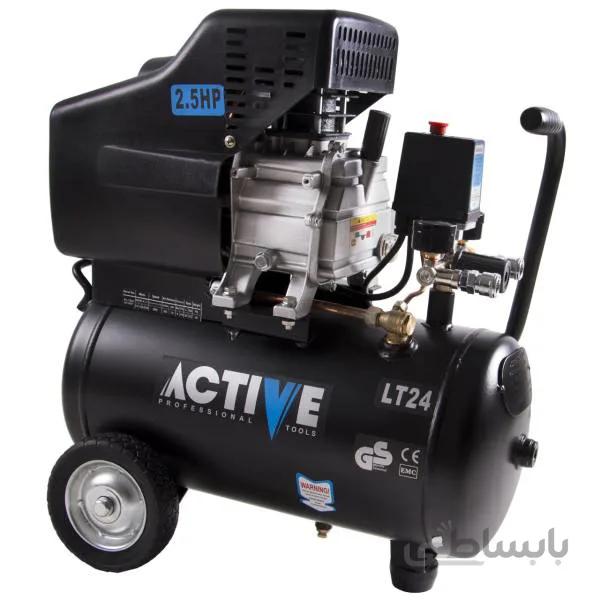 کمپرسور باد 24 لیتری اکتیو مدل AC-1024 ا Active Air Compressor Model AC-1024