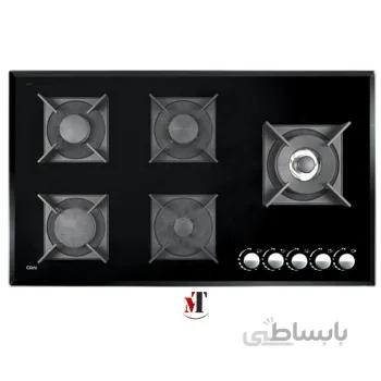 اجاق گاز ۵ شعله شیشه‌ای کن مدل ۵۲۶GC ا Can Gas Hob model 526GC