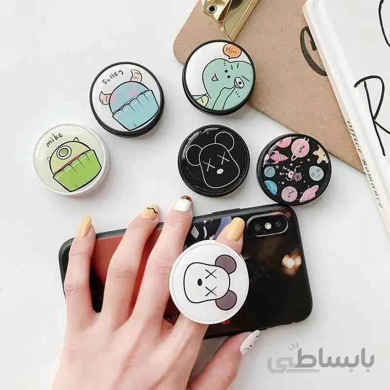 پاپ سوکت فانتزی تلفن همراه mobile phone cute pop socket code 150-14 [ahwazonline.com]