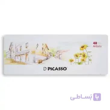 مداد رنگی ۲۴ رنگ پیکاسو آرتیست جعبه فلزی