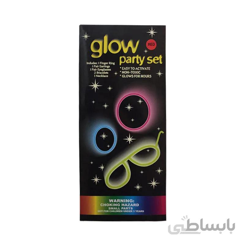 ست پارتی بلک لایت Glow مدل STBL156