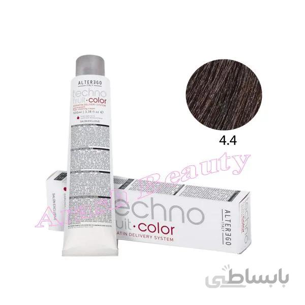 رنگ مو تکنو آلترگو 4.4 بلوطی مسی