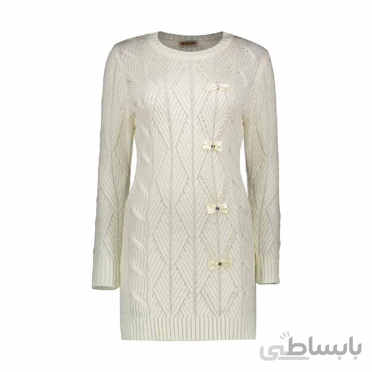 تونیک بافت یقه گرد کد 601330