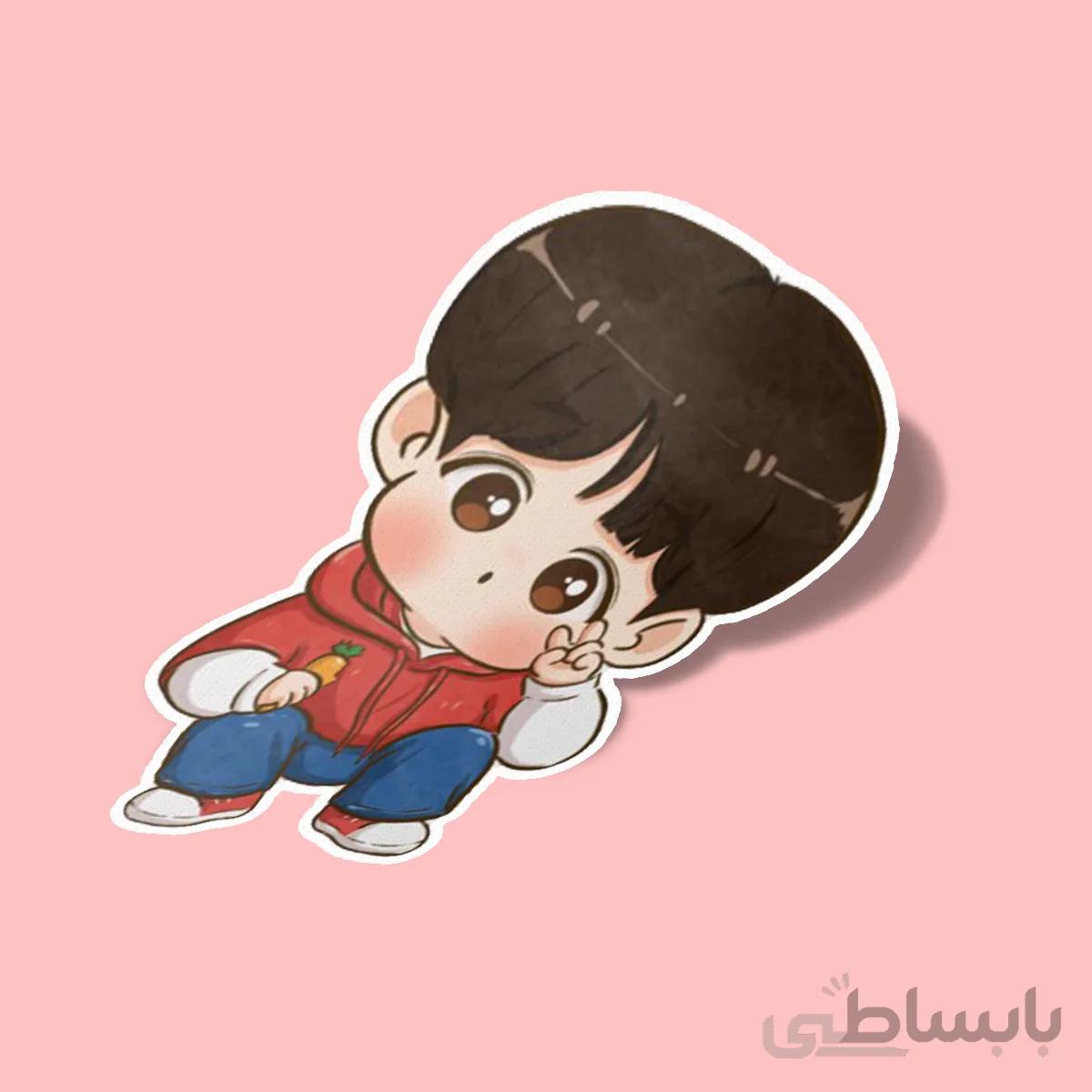 استیکر BTS Baby Jungkook