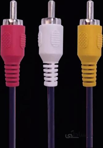کابل 1.5 متری 3 به 3 صدا و تصویر (RCA) دی نت