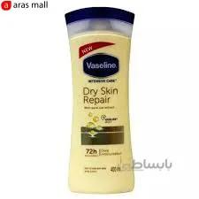 لوسیون بدن وازلین Vaseline حاوی عصاره جو ترمیم کننده پوست های خشک 400 میلی لیتر