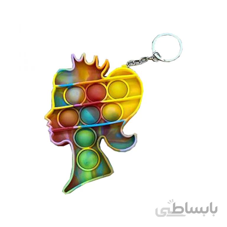 آویز پاپیت طرح دختر مدل STFT132
