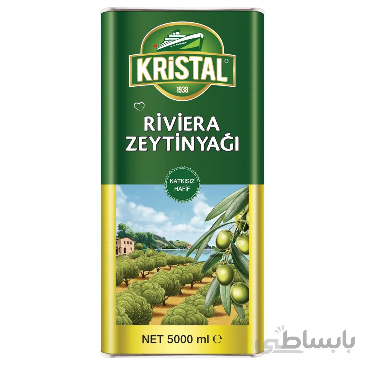 روغن زیتون کریستال 5 کیلو