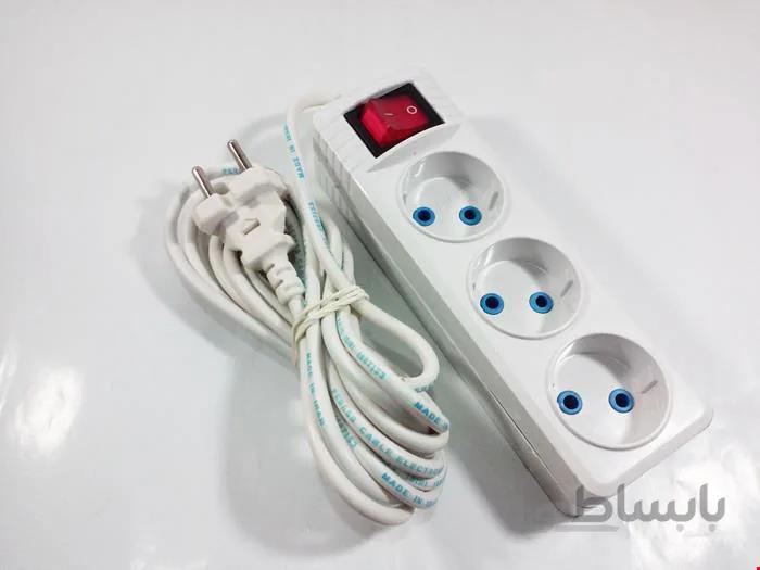 سیم رابط سه خانه دار پیکو (طول سیم 3 متر)