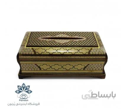 جا دستمال کاغذی خاتم اعلا
