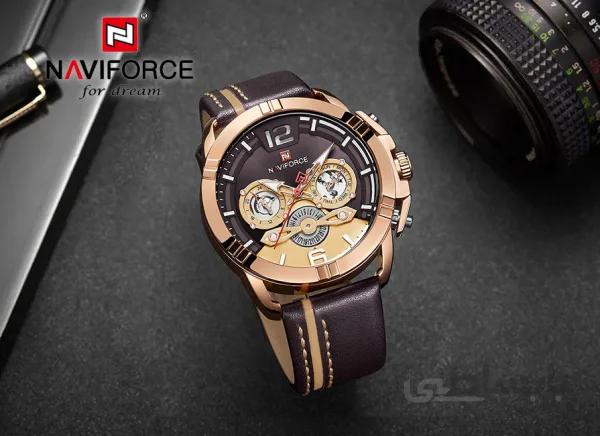 ساعت مچی عقربه ای مردانه ناوی فورس مدل NaviForce NF9168M RG-B