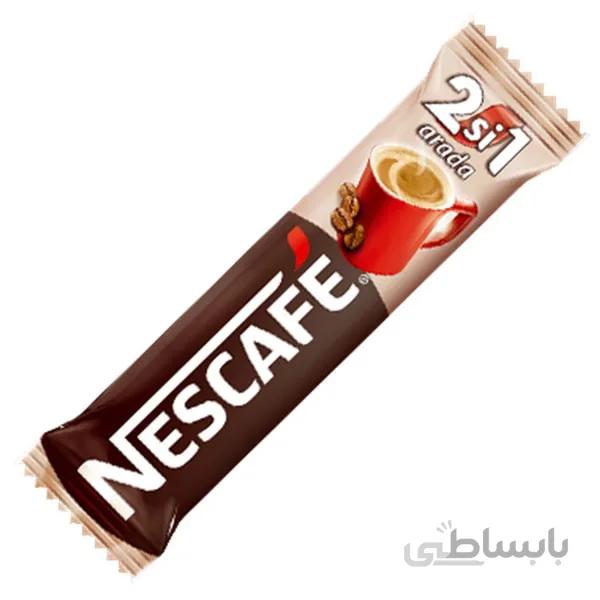 قهوه فوری رژیمی 2 در 1 نسکافه تک ساشه