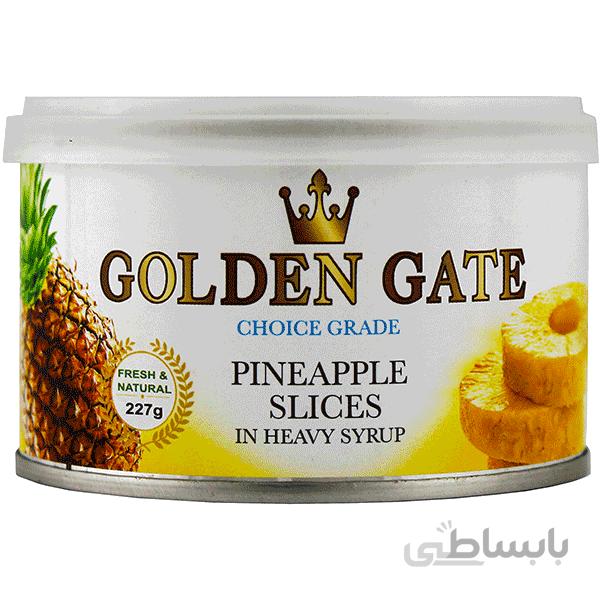 کمپوت آناناس گلدن گیت - 227 گرم