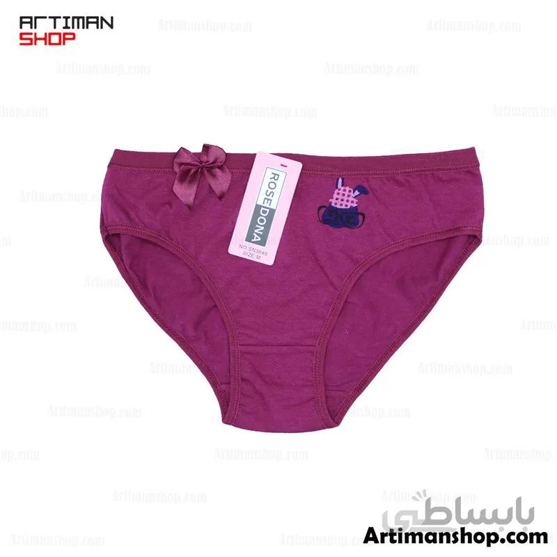 شورت نخی چاپی اعلا سایز لارج کد 3649