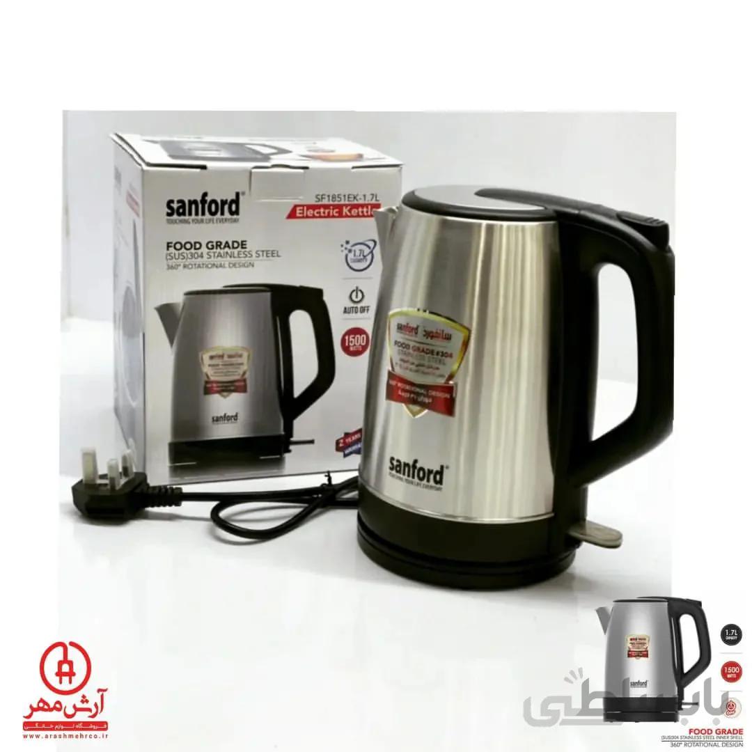 کتری برقی سانفورد مدل SF1851Ek ا Sanford SF1851Ek ELECTRIC KETTLE 1.7L 1500W