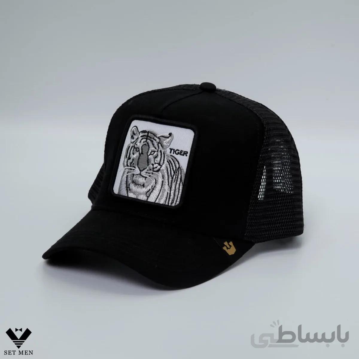 کلاه گورین نقاب دار طرح ببر cap135