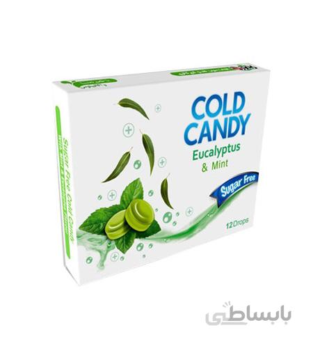 آبنبات سرد کامور با طعم نعنا بدون قند و رژیمی حجم 30 گرم