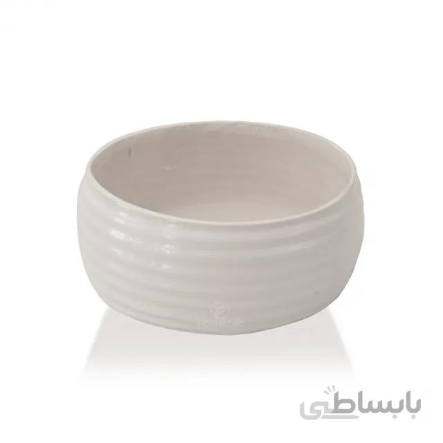 گلدان سرامیکی بونسای طرح موج