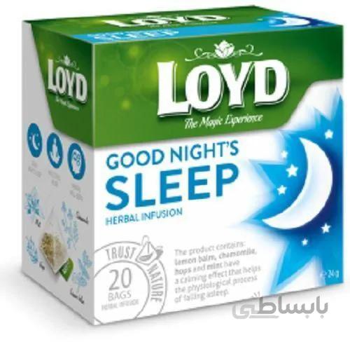 دمنوش دارویی کمک به خواب راحت لوید GoodNight Sleep Loyd