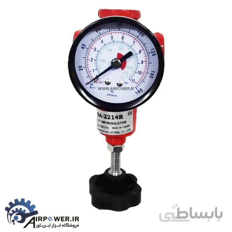 رگلاتور هوا سوماک 1/2 اینچ مدل SA-2214R ا SUMAKE SA-2214R AIR REGULATOR