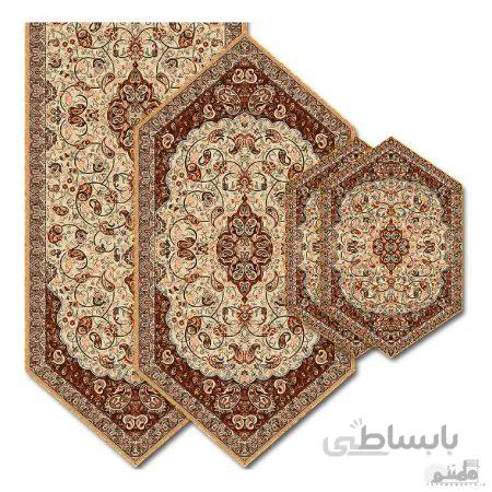 سرویس کامل رومیزی ترمه طرح شاه عباسی کد 688