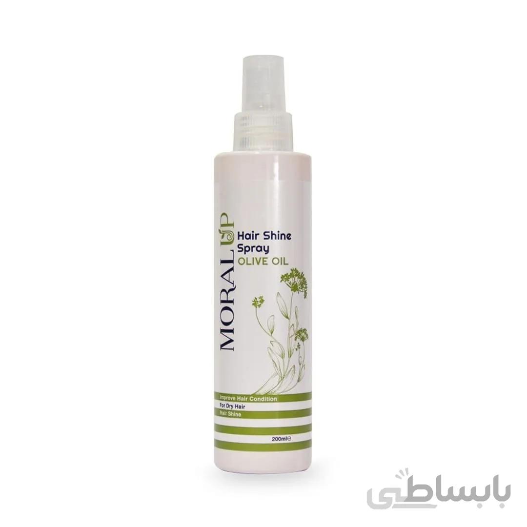 اسپری درخشان کننده مو حاوی روغن زیتون
