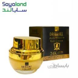 كرم ژل ضد چروک دور چشم دکتر راشل مدل 24K Gold and Collagen حجم 20 میلی لیتر ا Dr. Rachel 24K Gold and Collagen Anti-Wrinkle Gel Cream around the eyes